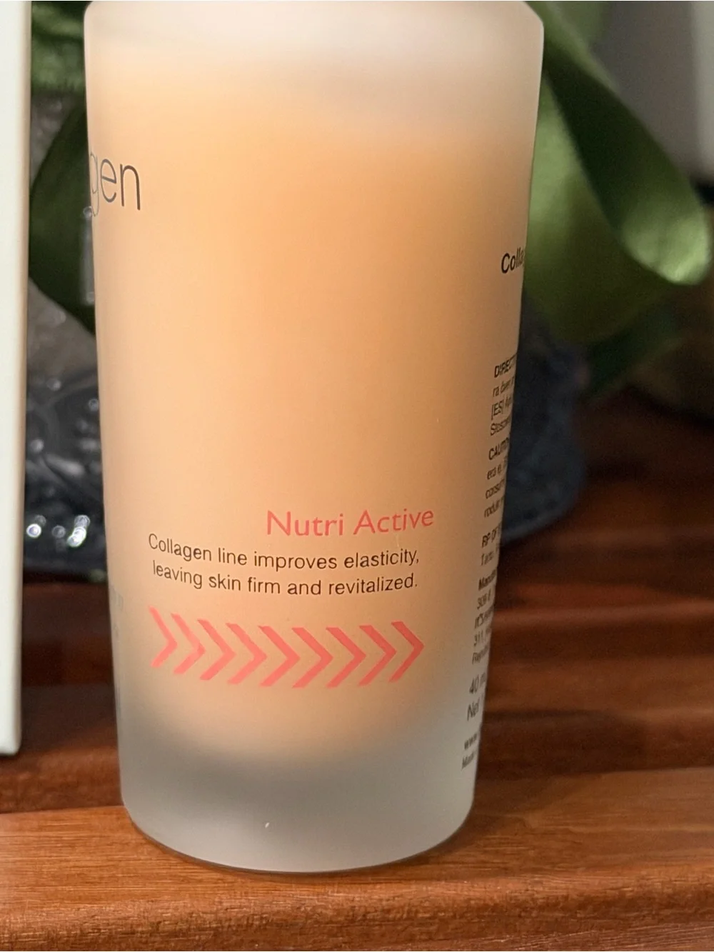 Collagen Nutrition Serum+ — White & Peach
